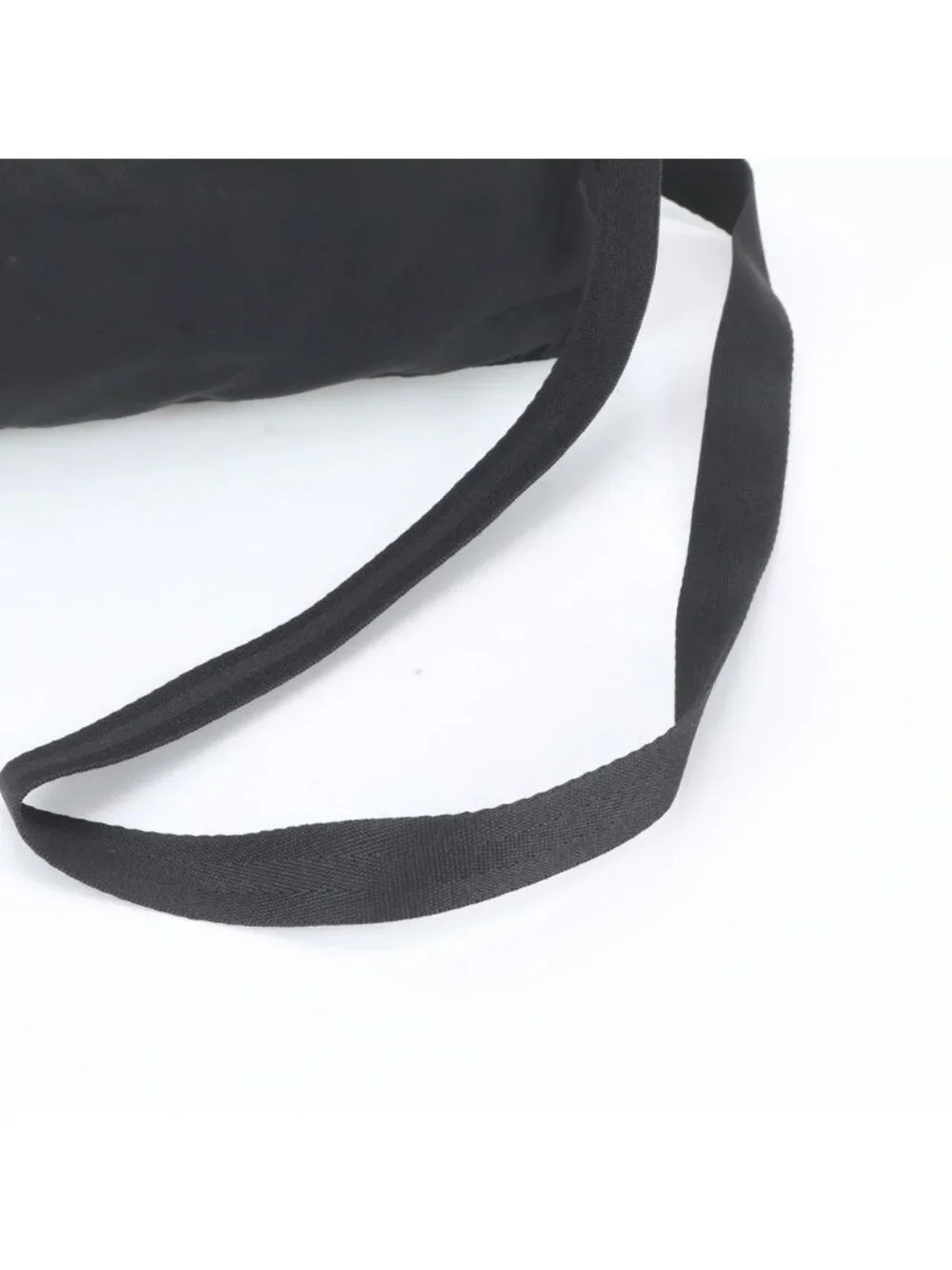 Prada White Tessuto Nylon Triangle Logo Leather Shoulder Bag Crossbody Tote